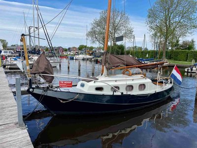 Platbodem DORDTSE HOOGAARS met ophaalbaar midzwaard